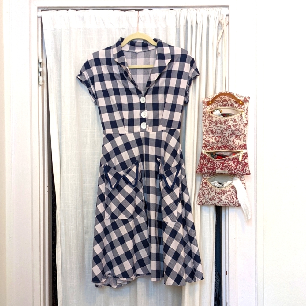 Vintage vichy dress